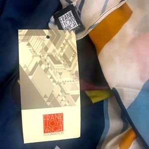 NWT. MOMA FLW rock-encrusted scarf